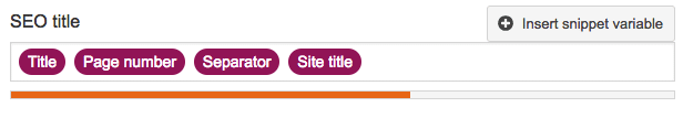 seo title snippet