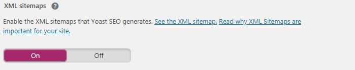 Yoast XML sitemaps