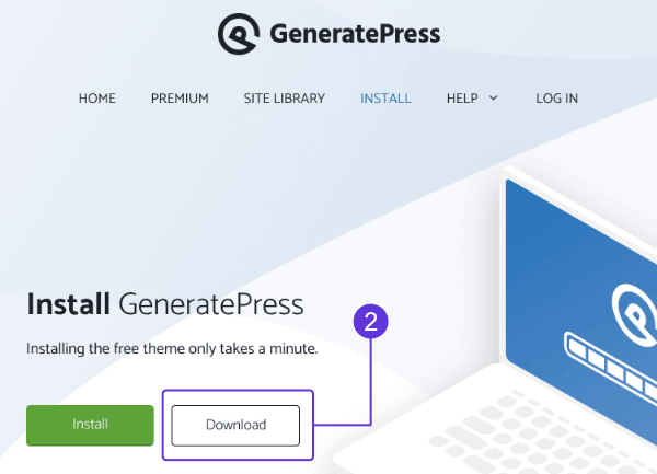 Download GeneratePress