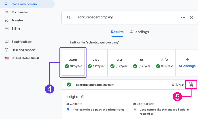 Google Domains S2